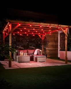 LINK FESTOON 1.3W E27 LED Bulb, Red
