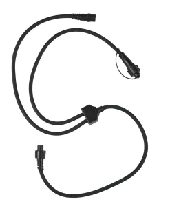 LINK FESTOON Y Cord Connector, Connectable, Black