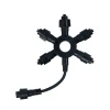 LINK PRO 5 Port Black Curtain Connector, Connectable