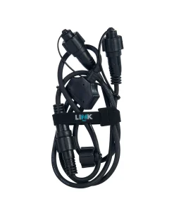 LINK PRO 3 Way Connector, Connectable, Black