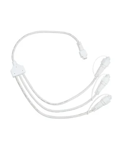 LINK PRO 3 Way Connector, Connectable, White
