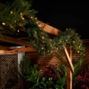 LINK PRO Connectable Pre-Lit Natural Fir Garland, 3 M