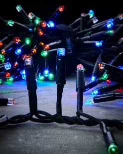 LINK PRO LED Cluster Lights, Black Cable, Multi Colour