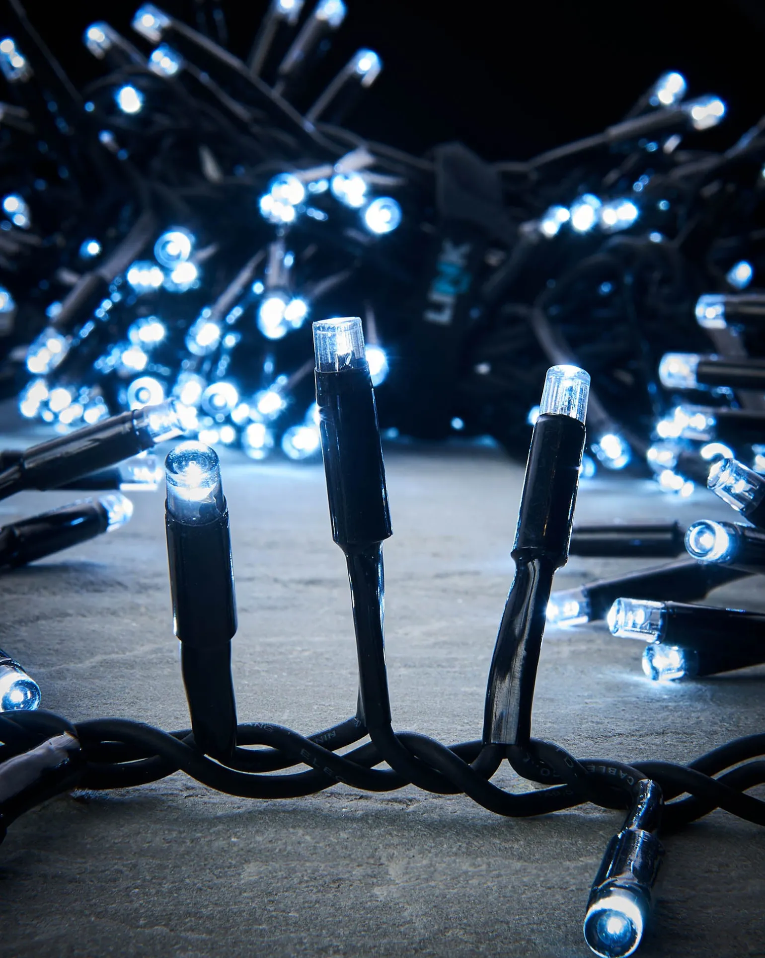 LINK PRO LED Cluster Lights, Black Cable, White