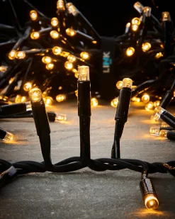LINK PRO LED Cluster Lights, Black Cable, Warm White