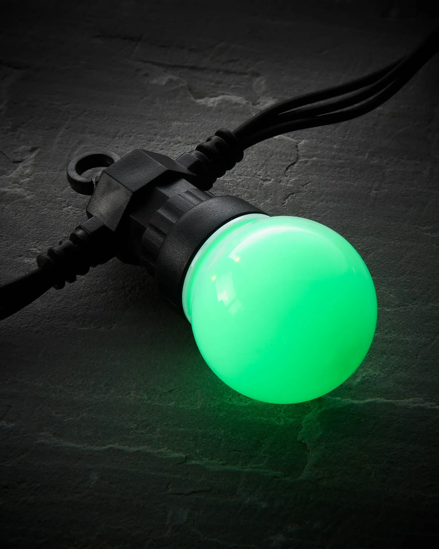 LINK PRO LED Festoon Lights, Black Cable, Multi Colour