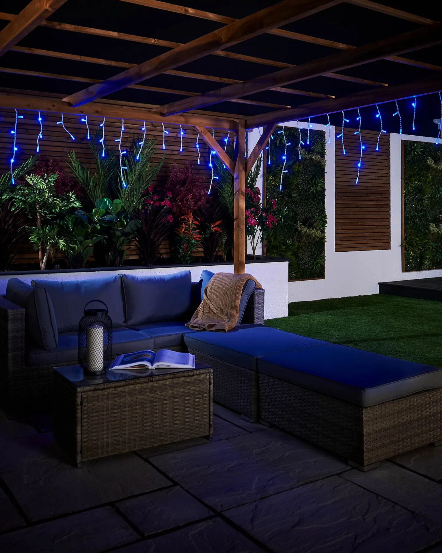 LINK PRO LED Icicle Lights, Blue