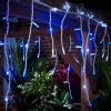 LINK PRO LED Icicle Lights, Blue / White