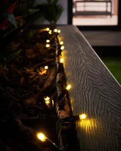 LINK PRO LED String Lights, Black Cable, Gold