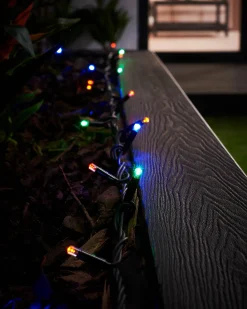 LINK PRO LED String Lights, Black Cable, Multi Colour