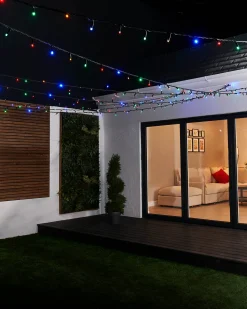 LINK PRO LED String Lights, Black Cable, Multi Colour