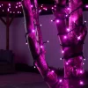 LINK PRO LED String Lights, Black Cable, Pink