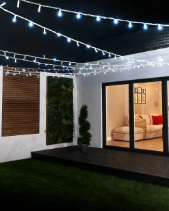 LINK PRO LED String Lights, White Cable, White