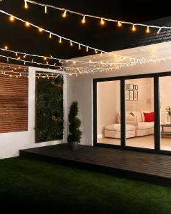 LINK PRO LED String Lights, White Cable, Warm White