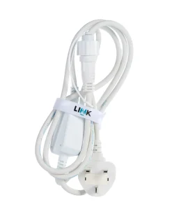 LINK PRO 2m White Starter Cable - Powers Up To 12,000 LEDs