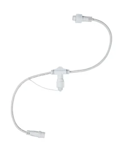 LINK PRO T Cord Connector, Connectable, White