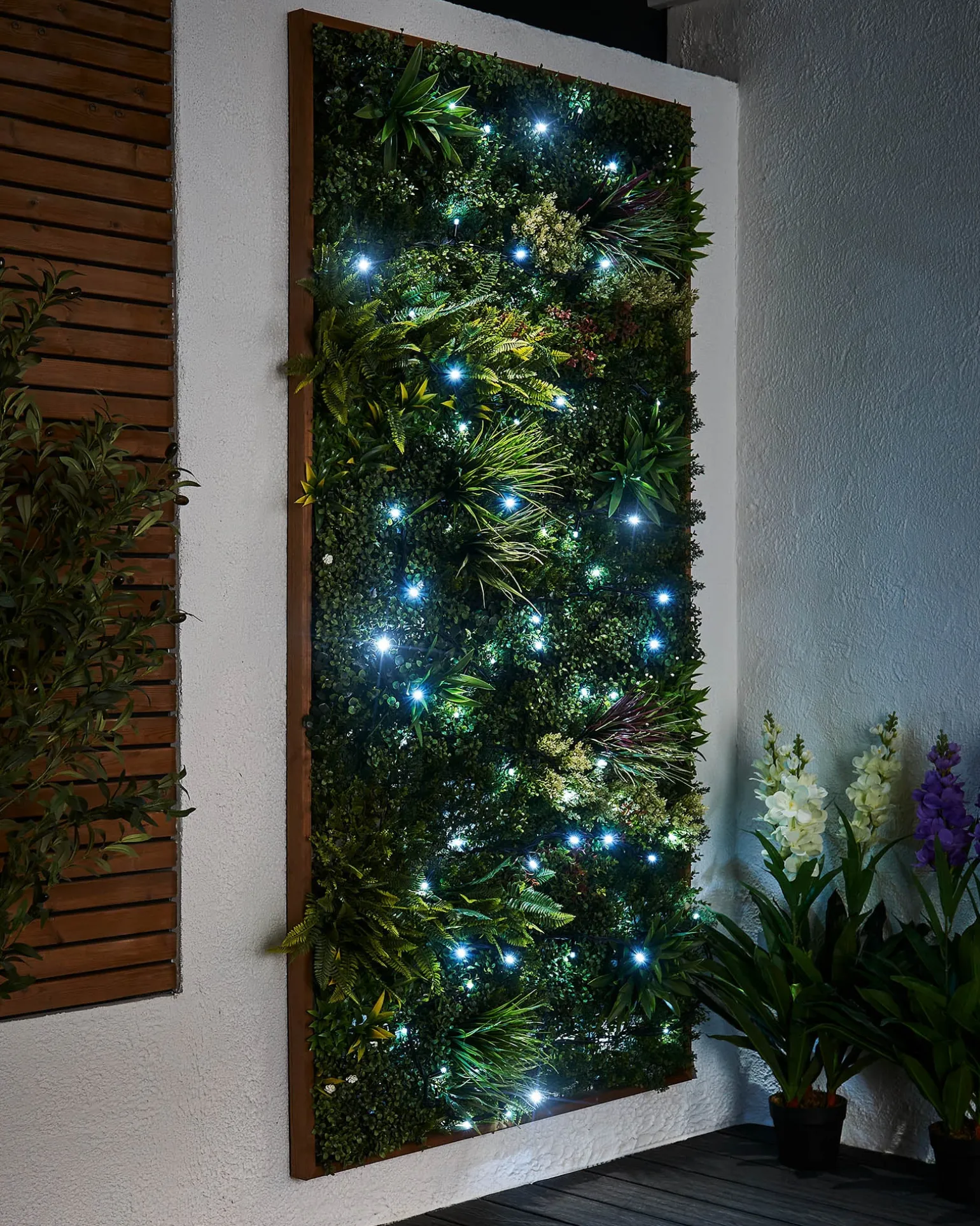 LINK PRO Twinkle LED String Lights, Black Cable, White