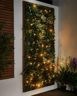 LINK PRO Twinkle LED String Lights, Black Cable, Warm White