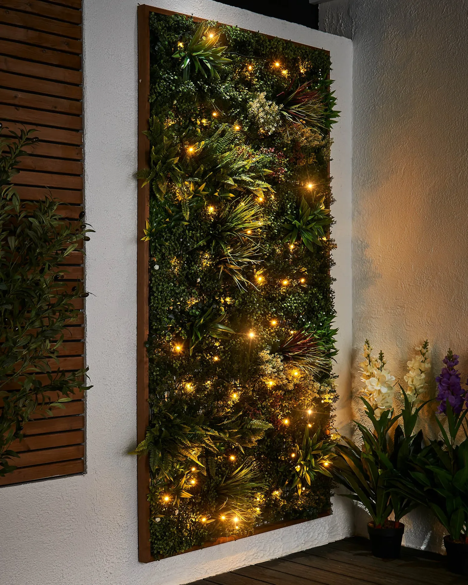 LINK PRO Twinkle LED String Lights, Black Cable, Warm White