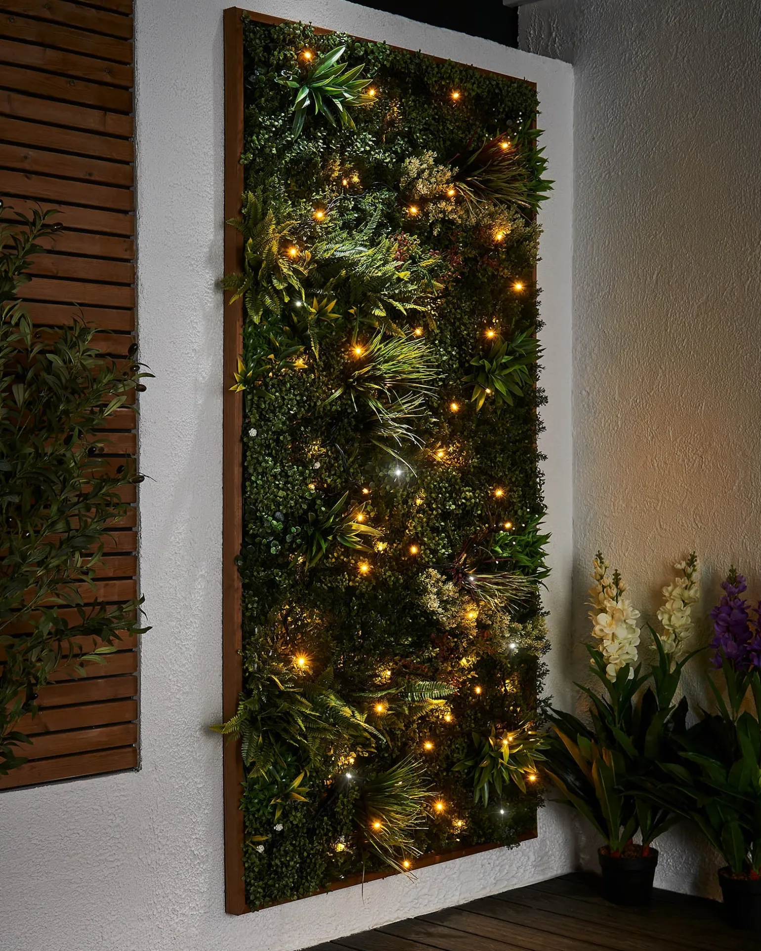 LINK PRO Twinkle LED String Lights, Black Cable, Warm White / White