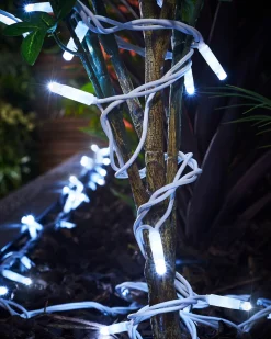 LINK PRO Twinkle LED String Lights, White Cable, White