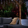 LINK PRO Twinkling LED Icicle Lights, White