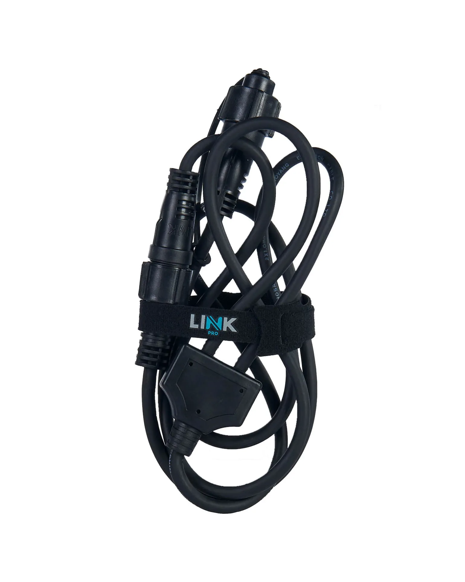 LINK PRO Y Cord Connector, Connectable, Black