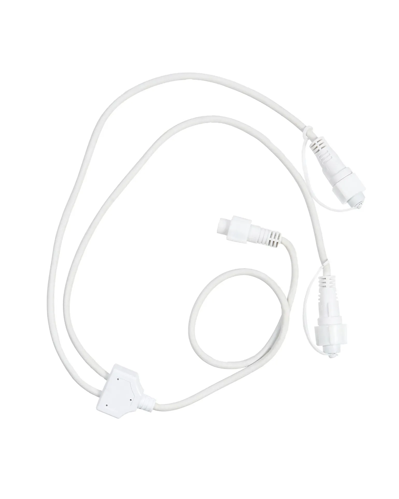 LINK PRO Y Cord Connector, Connectable, White