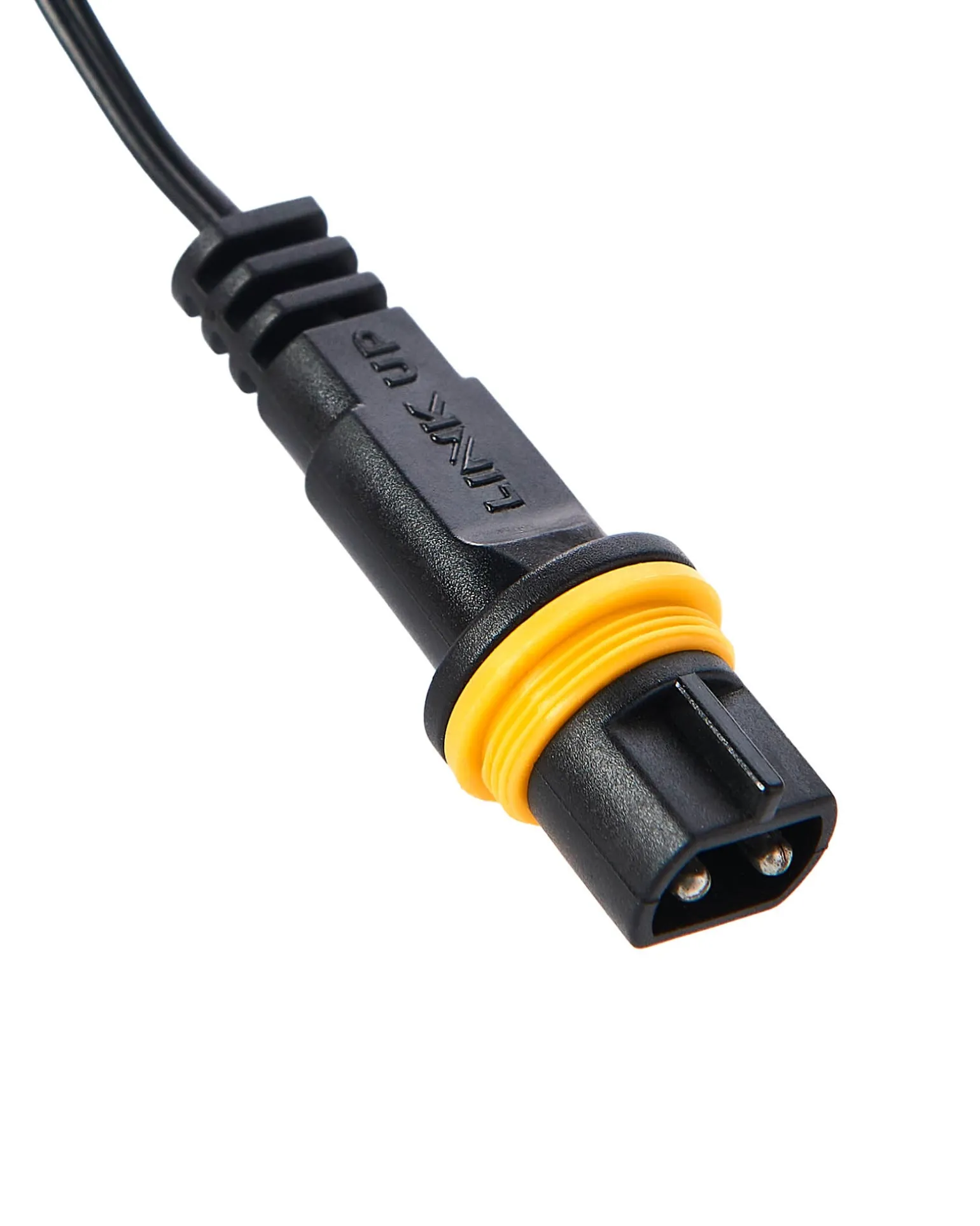 LINK UP 10 T Port Curtain Connectors, Connectable, Black Cable