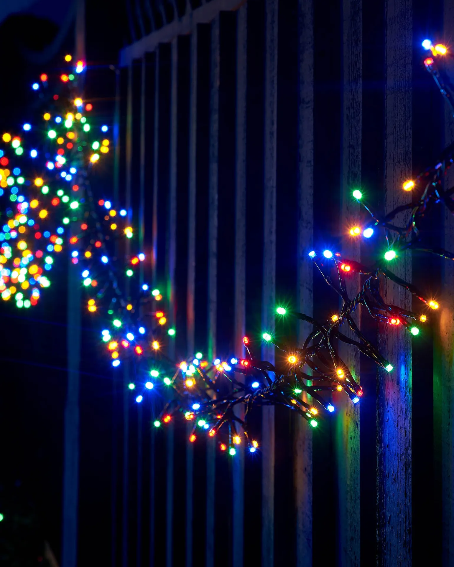 LINK UP LED Cluster Lights, Black Cable, Multi Colour