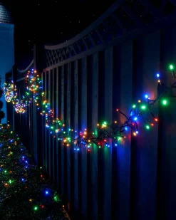 LINK UP LED Cluster Lights, Black Cable, Multi Colour