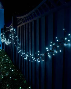 LINK UP LED Cluster Lights, Black Cable, White