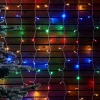 LINK UP LED Curtain Lights, White Cable, 2 M X 2.5 M, Multi Colour