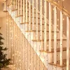 LINK UP LED Curtain Lights, Black Cable, 2 M X 2.5 M, Warm White