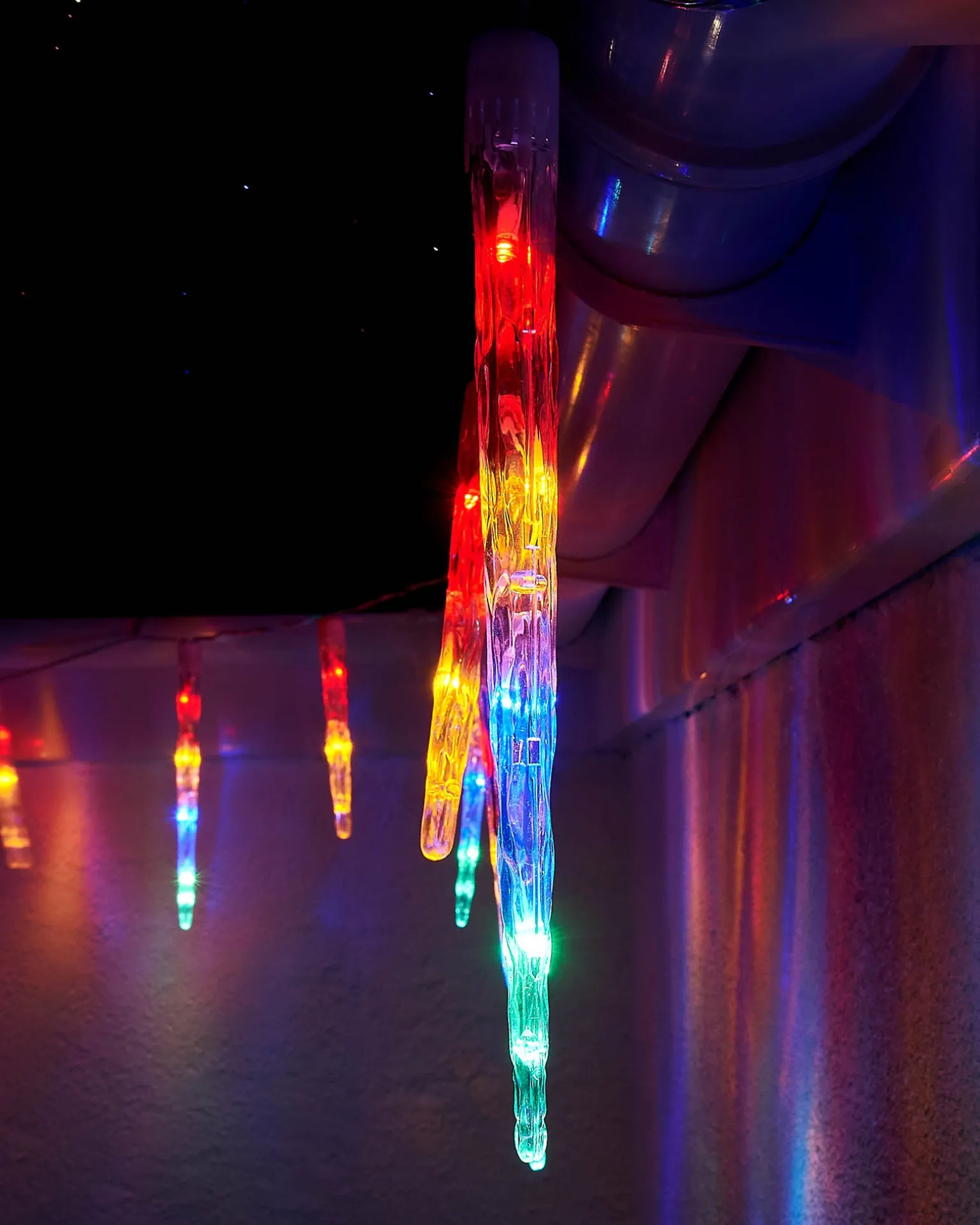 LINK UP LED Icicle Drop Lights, Multi Colour