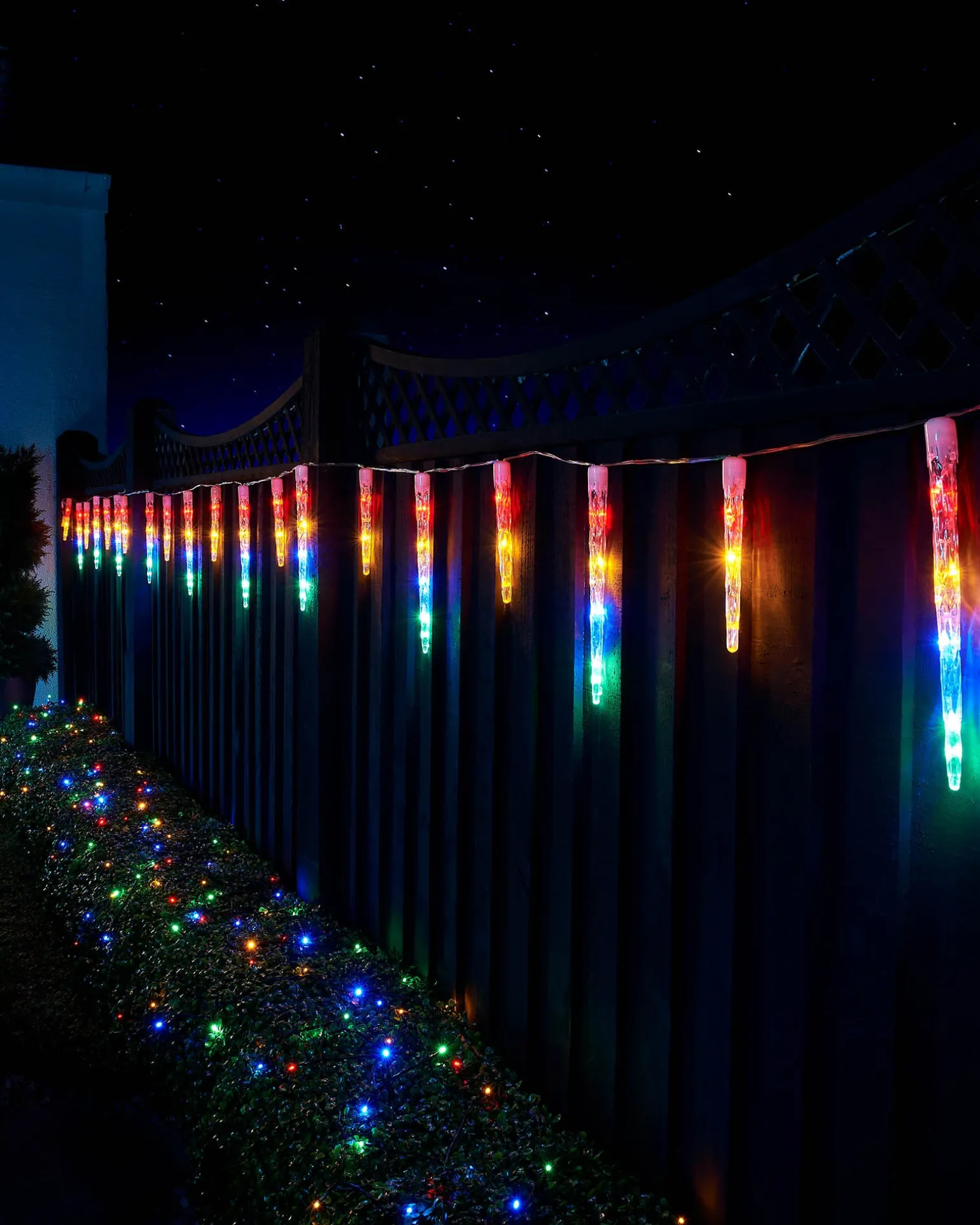 LINK UP LED Icicle Drop Lights, Multi Colour