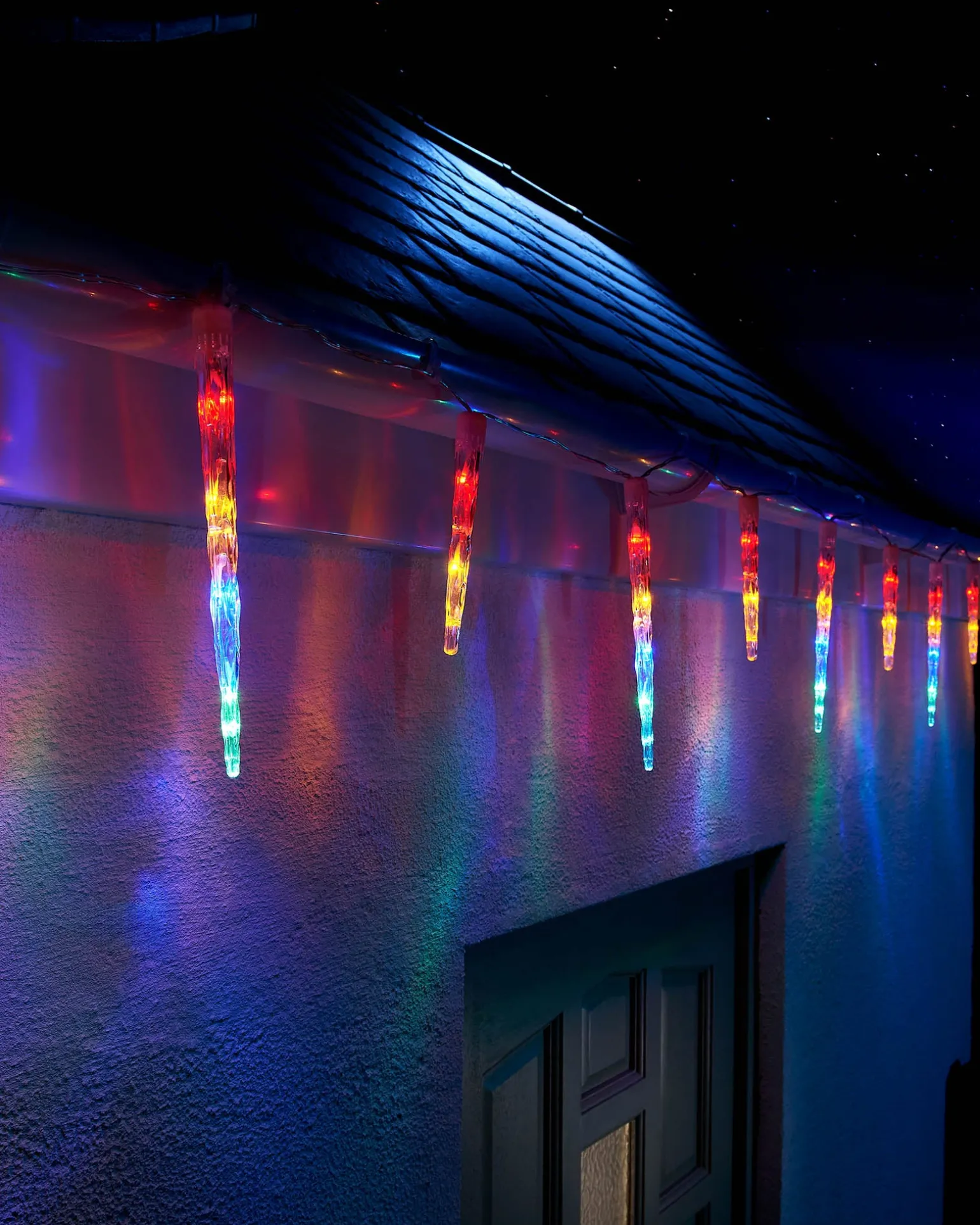 LINK UP LED Icicle Drop Lights, Multi Colour