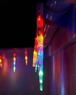 LINK UP LED Icicle Drop Lights, Multi Colour