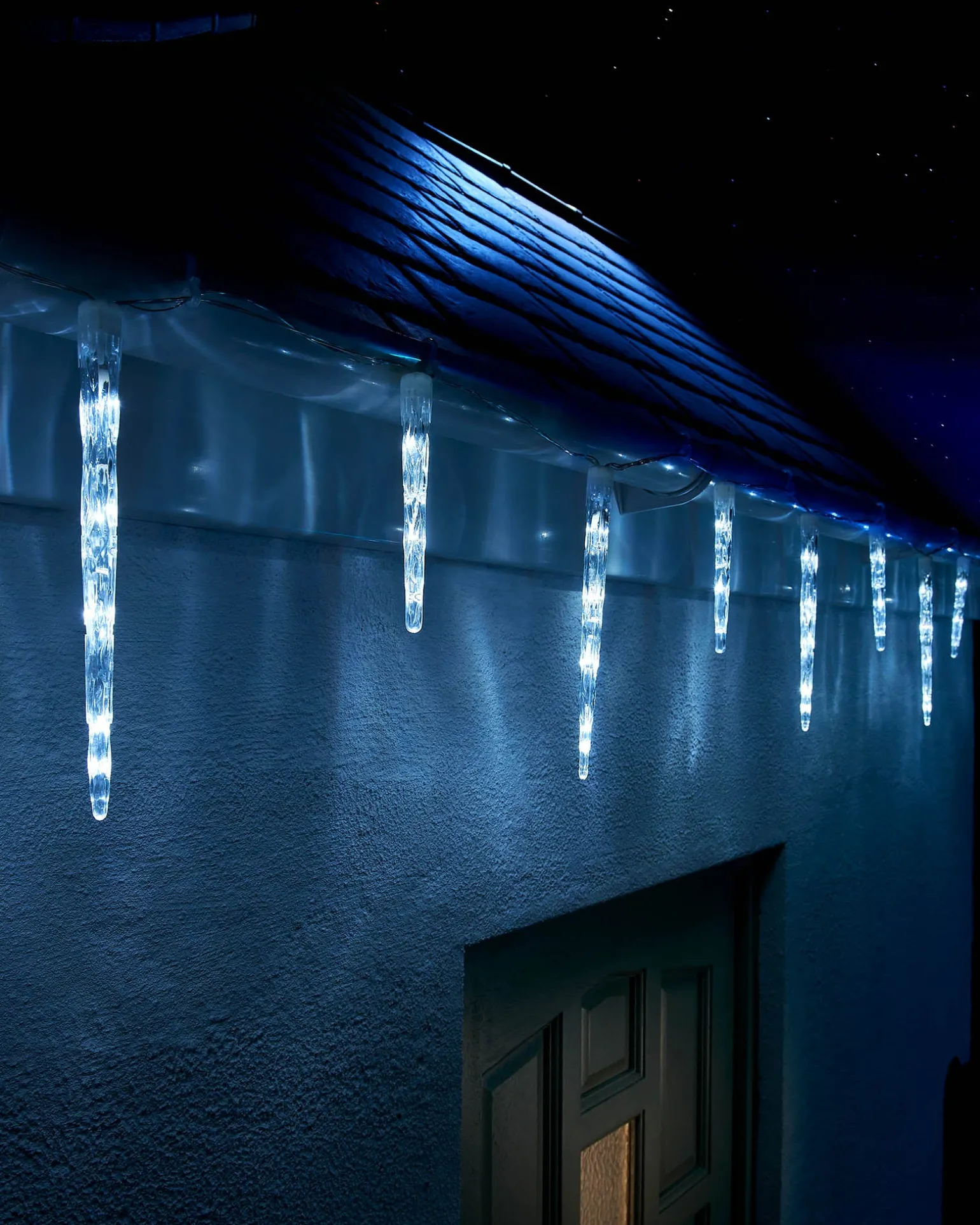 LINK UP LED Icicle Drop Lights, White