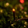 LINK UP LED String Lights, Black Cable, Autumn Colour