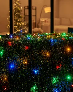 LINK UP LED String Lights, Black Cable, Multi Colour