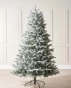 Luxury Snow Flocked Christmas Tree, 6 Ft