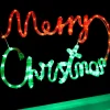 Merry Christmas Rope Light Silhouette, 55 Cm