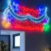Merry Christmas Rope Light Silhouette, 195 Cm