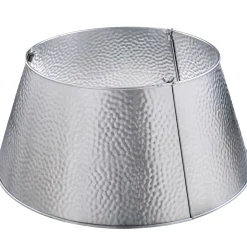 Metal Tin Tree Collar, Silver, 55 Cm