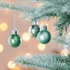 Mint Green Shatterproof Baubles, 36 Pack, 3 Cm