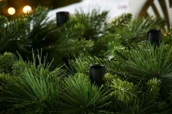 Mixed Pine Candle Holder Wreath, 60 Cm