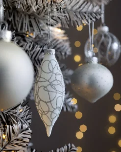 Moonbeam Glass Baubles, 20 Pack