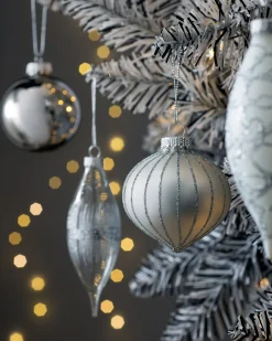 Moonbeam Glass Baubles, 20 Pack
