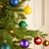 Multi-Colour Shatterproof Bauble, 50 Pack